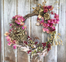 Workshop - Dried ‘Forever Wreath’.